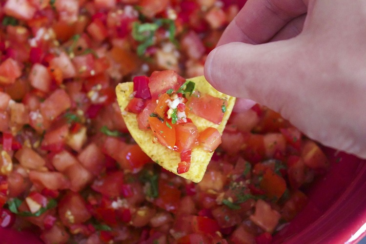 Homemade Mexican Salsa - Dips Recipe